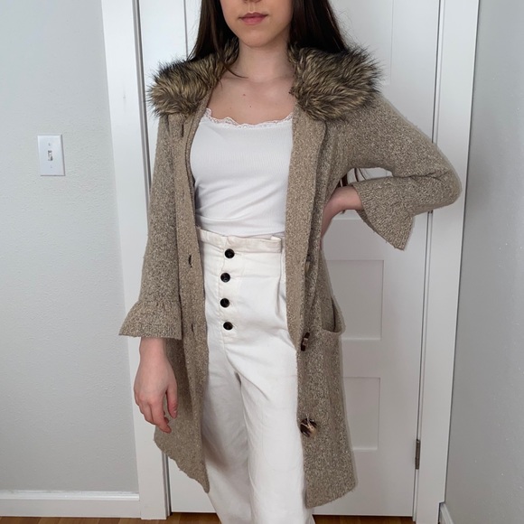 Beige Cardigan - Picture 2 of 4